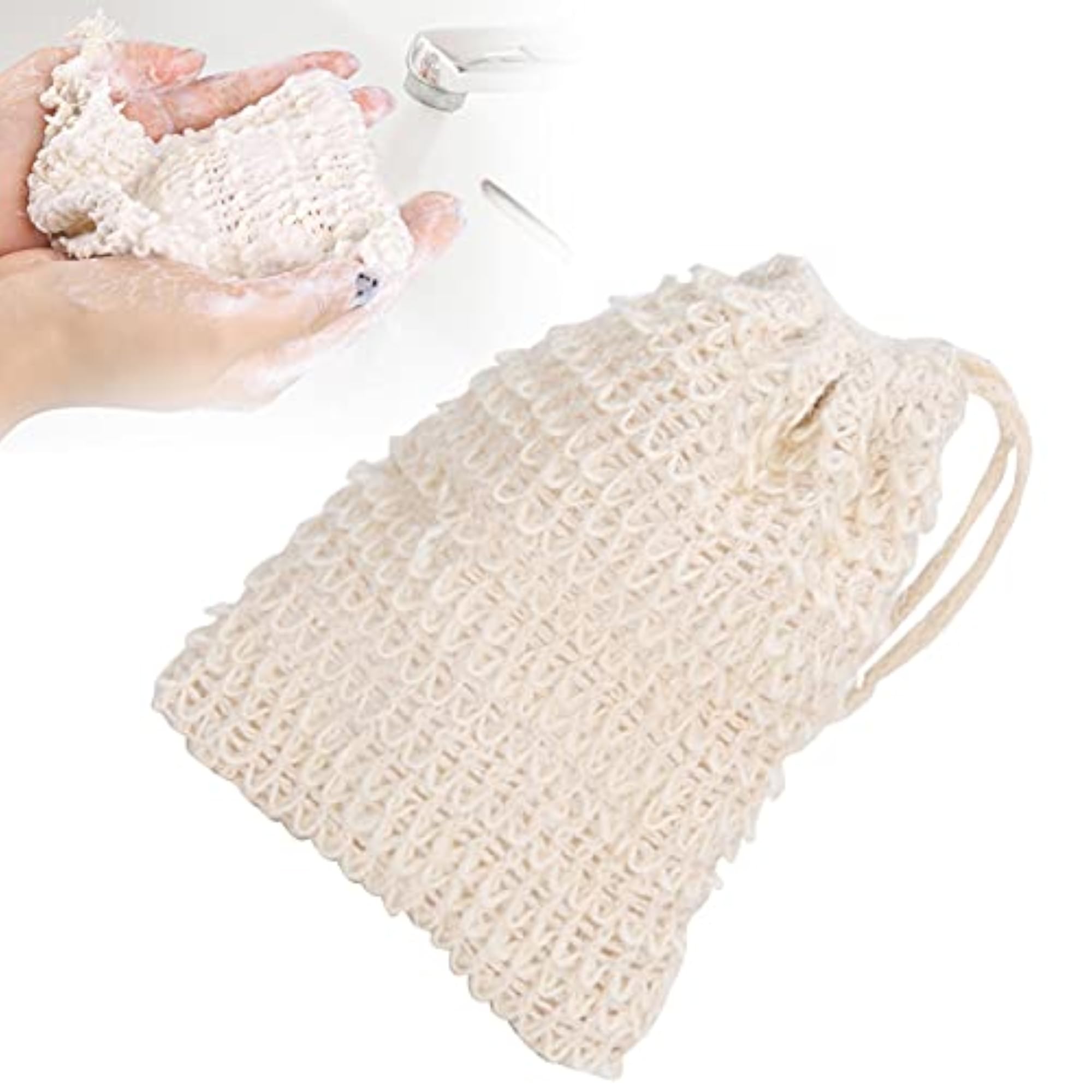 Exfoliating Ramie Bag for Bathing, 5.1 x 3.7in